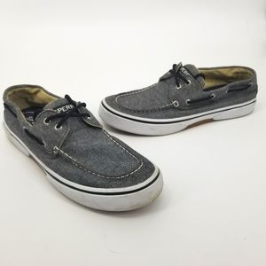 Sperry Top Sider Men's Grey Boat Shoes